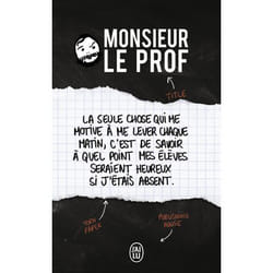 Monsieur le Prof (Broché)