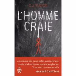 ISBN L'homme craie, C.J. Tudor, Anglais, 448 pages