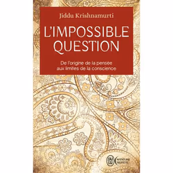 ISBN L'impossible question, Jiddu Krishnamurti, Aventure, Anglais, 256 pages