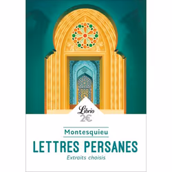 ISBN Lettres persanes, 160 pages