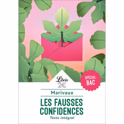 ISBN Les Fausses Confidences - BAC 2022 - Parcours « Théâtre et stratagème », 160 pages