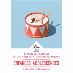 ISBN Enfances, adolescences - 5 nouvelles contemporaines, 96 pages