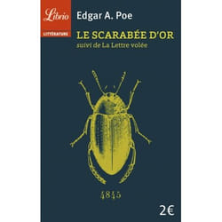 Flammarion Le Scarabée d'or livre Littérature Français