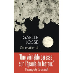 CE MATIN-LA, Josse Gaëlle