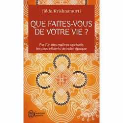 ISBN Que faites-vous de votre vie ?, Jiddu Krishnamurti, Aventure, Anglais, 288 pages