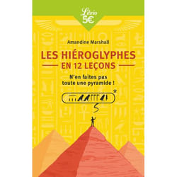 Les Hiéroglyphes en 12 leçons - N'en faites pas toute une pyramide ! (Poche)