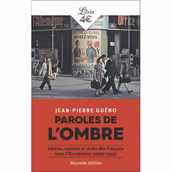 ISBN Paroles de l'ombre, 144 pages