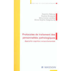 Protocoles de traitement des personnalités pathologiques