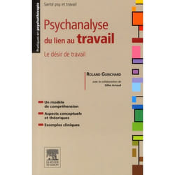 Psychanalyse du lien au travail