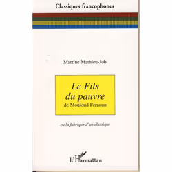 ISBN Le Fils Du Pauvre; De Mouloud Feraoun, Littérature, Français, Livre broché