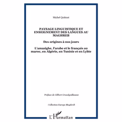 ISBN Paysage Linguistique Et Enseignement Des Langues Au Maghreb; Des Origines A Nos Jours; L'Amazighe, L'Arabe Et Le Francai ...