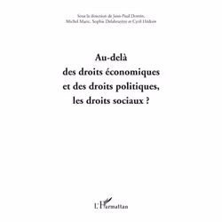 ISBN Au-Dela Des Droits Economiques Et Des Droits Politiques, Les Droits Sociaux ?, politique, Français, Livre broché