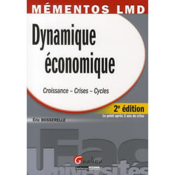 Mémentos lmd - dynamique économique - 2ème édition