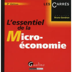 ISBN L'Essentiel De La Micro-Economie (3e Edition)