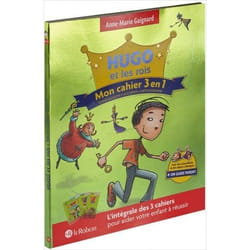 Hugo et les rois. Mon cahier 3 en 1 : Conjugaison, accords, orthographe, Edition 2018
