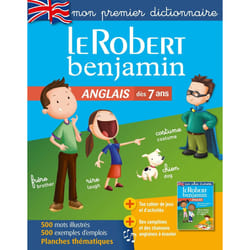 ISBN Le Robert Benjamin Anglais - Mon premier dictionnaire : Le livre de Collectif