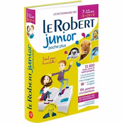 Dictionnaire Le Robert Junior Poche Plus - 7/11 ans - CE-CM-6e