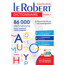 ISBN Le Robert Maxi Plus Langue Française : Le livre de Collectif