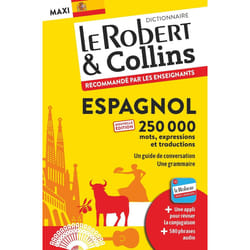 ISBN Le Robert & Collins Maxi espagnol : Le livre de Collectif