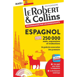 ISBN Le Robert & Collins Maxi + espagnol : Le livre de Collectif