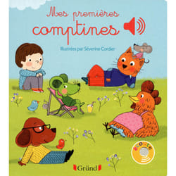 ISBN Mes premières comptines - Livre sonore avec 6 puces - Dès 1 an : Le livre de Séverine Cordier