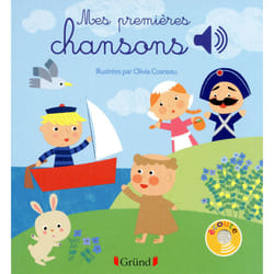 ISBN Mes premières chansons - Livre sonore avec 6 puces - Dès 1 an : Le livre de Olivia Cosneau
