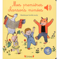 ISBN Mes premières chansons mimées : Le livre de Camille Jourdy, 12 pages
