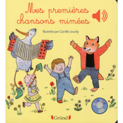 ISBN Mes premières chansons mimées : Le livre de Camille Jourdy