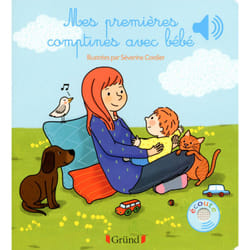 ISBN Mes premières comptines avec bébé - Livre sonore avec 6 puces - Dès 1 an : Le livre de Séverine Cordier