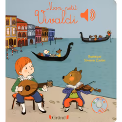 ISBN Mon petit Vivaldi - Livre sonore avec 6 puces - Dès 1 an : Le livre de Émilie Collet, Séverine Cordier, 12 pages