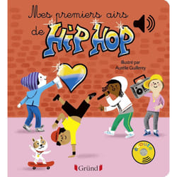 ISBN Mes premiers airs de Hip-Hop - Livre sonore avec 6 puces - Dès 1 an : Le livre de Aurélie Guillerey