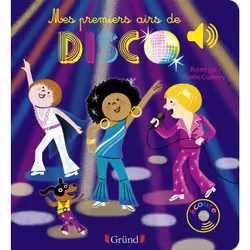 Gründ Mes Premiers Airs De Disco, Sonore, Carton, Multicolore