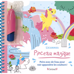 ISBN Pinceau magique - Licornes : Le livre de Clémentine Dérodit, Clémentine Dérodit, 14 pages
