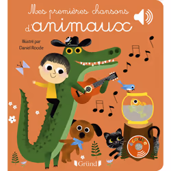 ISBN Mes premières chansons d'animaux - Livre sonore avec 6 puces - Dès 1 an : Le livre de Daniel Roode, Daniel Roode, 12 pag ...