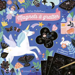 ISBN Magnets à gratter - Licornes et féérie : Le livre de Sandrine Monnier, Sport & loisirs, 10 pages