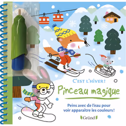 ISBN Pinceau magique - C'est l'hiver ! : Le livre de Mélisande Luthringer, 14 pages