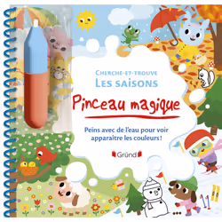 ISBN Pinceau magique - Cherche-et-trouve - Les saisons : Le livre de Marie Kyprianou, 14 pages