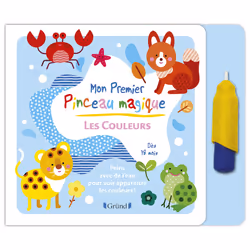 ISBN Mon premier pinceau magique - Les couleurs : Le livre de Maëlle Cheval, 14 pages