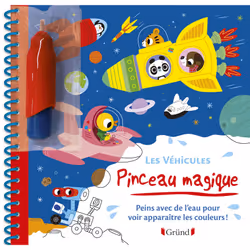 ISBN Pinceau magique - Les véhicules : Le livre de Mr. Iwi, 14 pages