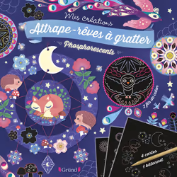 ISBN Attrape-rêves à gratter phosphorescents : Le livre de Sophie Rohrbach, Sport & loisirs, 6 pages