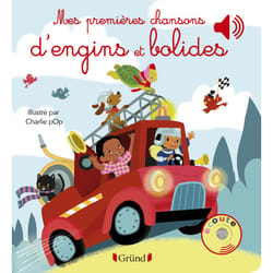 ISBN Mes premières chansons d'engins et bolides : Le livre de Charlie Pop
