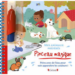 ISBN Pinceau magique - Mes animaux préférés : Le livre de Coline Citron, 14 pages