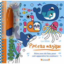 ISBN Pinceau magique - La mer : Le livre de Estelle Tchatcha, 14 pages