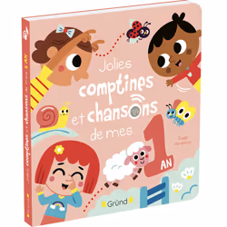 ISBN Jolies comptines et chansons de mes 1 an : Le livre de Tiago Americo, 12 pages