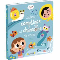 ISBN Jolies comptines et chansons de mes 2 ans : Le livre de Tiago Americo, 12 pages