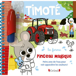 ISBN Timoté - Pinceau magique - La ferme : Le livre de Emmanuelle Massonaud, Mélanie Combes