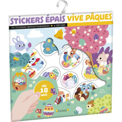 ISBN Stickers épais - Vive Pâques : Le livre de Léa Fabre