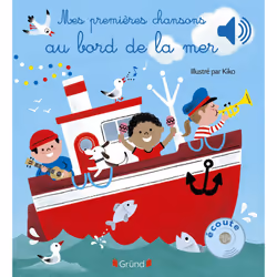 ISBN Mes premières chansons au bord de la mer : Le livre de Kiko, 12 pages