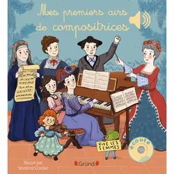 ISBN Mes premiers airs de compositrices : Le livre de Émilie Collet, Séverine Cordier, 12 pages
