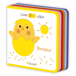 ISBN Livre câlin mini feutrine - Bonjour : Le livre de Sophie Bouxom, 10 pages